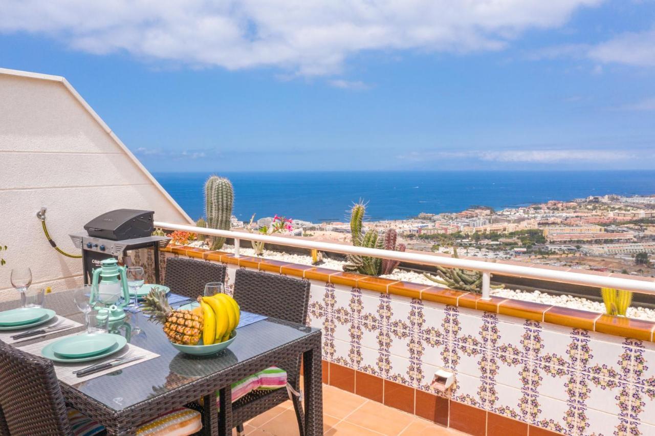 Luxury Penthouse 105M2,Bali Bed,Heated Pool,Sunset Lejlighed Costa Adeje  Eksteriør billede