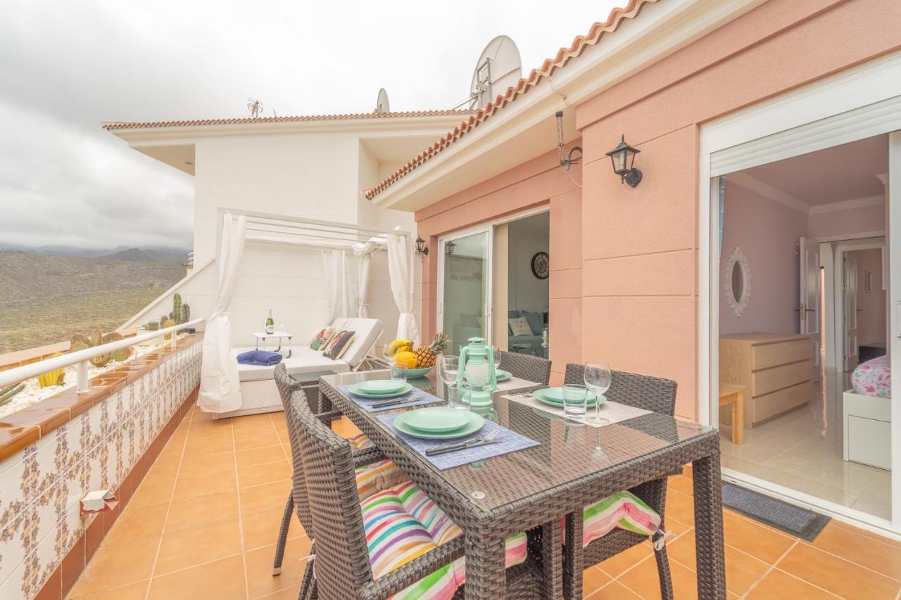 Luxury Penthouse 105M2,Bali Bed,Heated Pool,Sunset Lejlighed Costa Adeje  Eksteriør billede