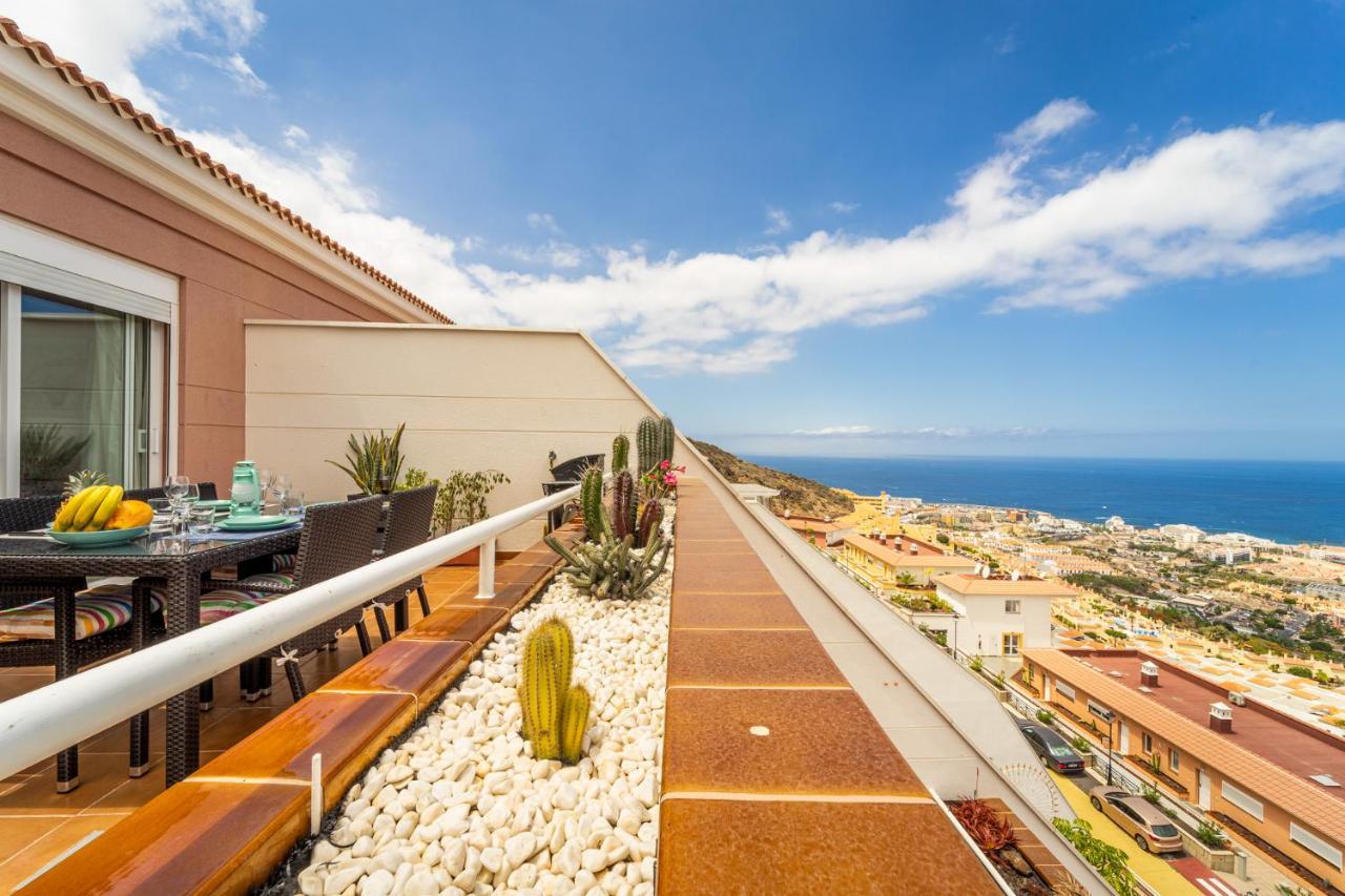 Luxury Penthouse 105M2,Bali Bed,Heated Pool,Sunset Lejlighed Costa Adeje  Eksteriør billede