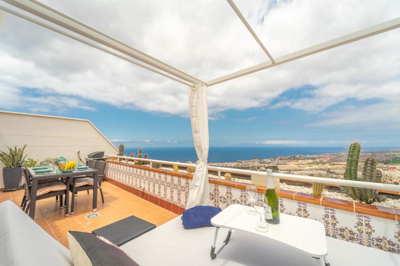 Luxury Penthouse 105M2,Bali Bed,Heated Pool,Sunset Lejlighed Costa Adeje  Eksteriør billede